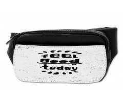 Grunge Words Skateboard Bumbag