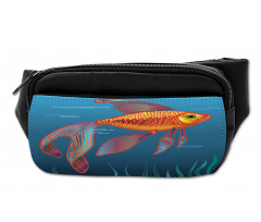 Aquarium Fishes in Water Bumbag