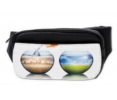 Global Warming Concept Bumbag