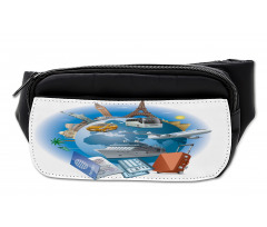 Business Travel Planet Earth Bumbag