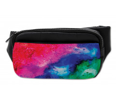 Aquarelle Colorful Artwork Bumbag