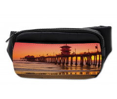 Huntington Beach Pier Sunset Bumbag