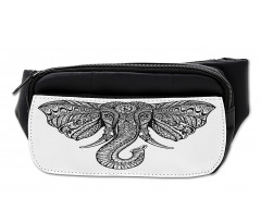 Graceful Elephant Design Bumbag