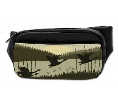 Birdies Wedge Wild Bulrushes Bumbag