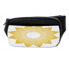 Circle Sun Looking Floral Bumbag