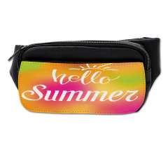 Abstract Colorful Summer Bumbag