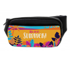 Tropical Beach Hello Summer Bumbag