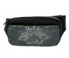 Hello World Sport Shoe Flora Bumbag