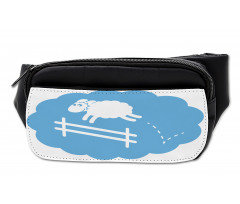 Counting Sheep Cloud Jumping Bumbag