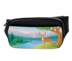 Deer Mountain Landscape Bumbag