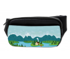 Rural Home Mountains Bumbag