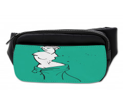 Caricature Paintwork Pattern Bumbag