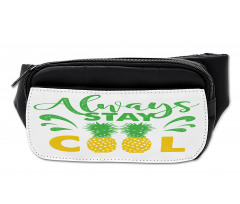 Summer Vibe Pineapple Bumbag