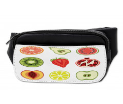 Kiwi Strawberry Apple Peach Bumbag