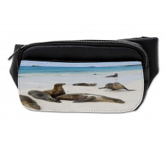 Galapagos Island Sea Lions Bumbag