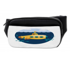 Nautical Wave Fish Bubble Bumbag