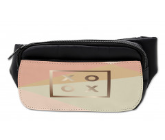 Minimalist Love Design Frame Bumbag