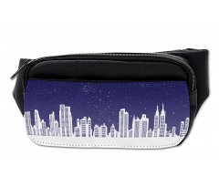 New York Skyline Starry Night Bumbag