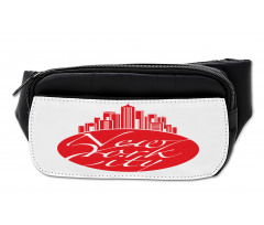 New York City Apple Emblem Look Bumbag