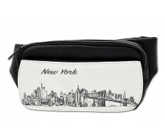 Simplistic Sketch of New York Bumbag