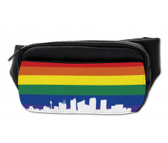 Sydney Buildings Rainbow Flag Bumbag