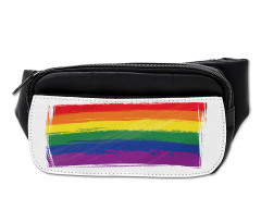 Watercolor Rainbow Flag Love Bumbag