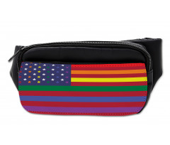 Gay Concept American Flag Bumbag