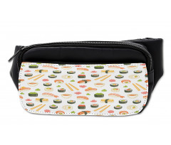 Japanese Cuisine Cartoon Art Bumbag