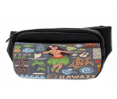 Tribal Aloha Retro Folks Bumbag