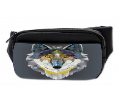 Wolf Coyote Portrait Art Bumbag