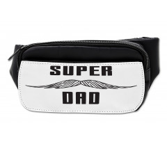 Super Dad with Mustache Bumbag