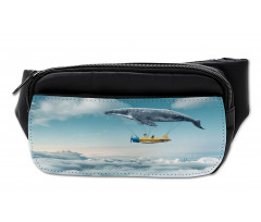 Dreamy View Whale Clouds Bumbag