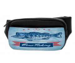 Throat Fish USA Flag Bumbag