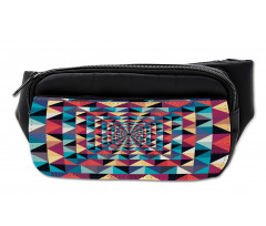 Visual Patchwork Retro Bumbag