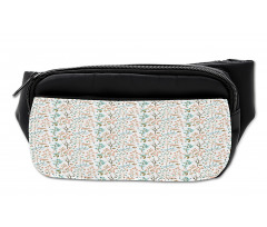 Soft Toned Meadow Blooms Bumbag