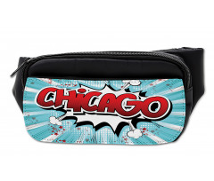 Pop Art Comic Book Chicago Bumbag