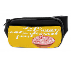 Cupcake Food Art Bumbag