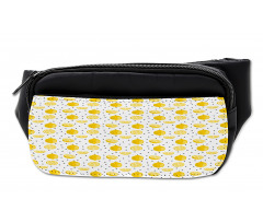 Summer Citrus Fruit Polka Dot Bumbag