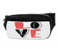 Love Typography Bumbag