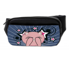 Piggie on Stars and Rays Bumbag