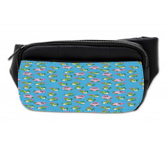 Cartoon Baby Crocodiles Bumbag