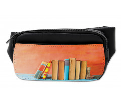 Row of Old Vintage Books Bumbag