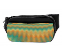 Geometric Colorful Lines Bumbag