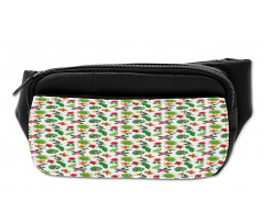 Tones of Green Floral Bumbag