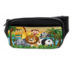 Funny Animals Forest Bumbag