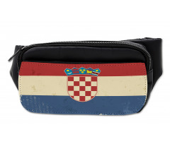 Vintage Look National Flag Bumbag