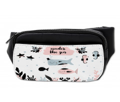 Under the Sea Fauna Cartoon Bumbag