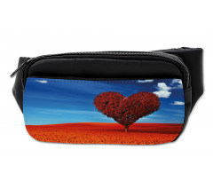 Heart Shaped Tree Scene Bumbag