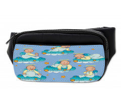 Babies on Clouds in Cartoon Bumbag