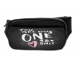 Bold Typography Bumbag